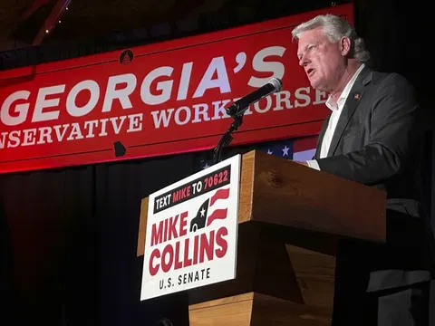 New Poll Shows Rep. Mike Collins Surging Ahead of His Opponent in the U.S. Senate Race for Georgia