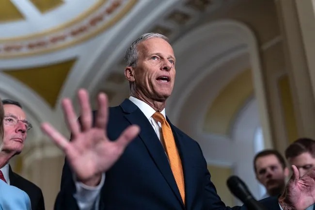 'We're Gonna Find Out': Trump Drops Ominous Warning About John Thune As Senate Preps to Skip Town