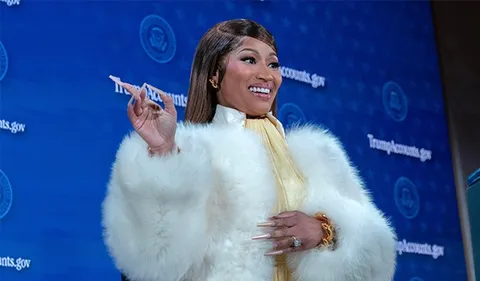 Trump Delivers a Funny Joke About Nicki Minaj at the WHCD - She Drops a Humorous Reply
