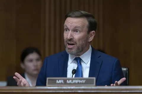 Chris Murphy Tries to Use AI Clip of Trump on Colbert's Exit to Rant About Censorship, Misses the Point