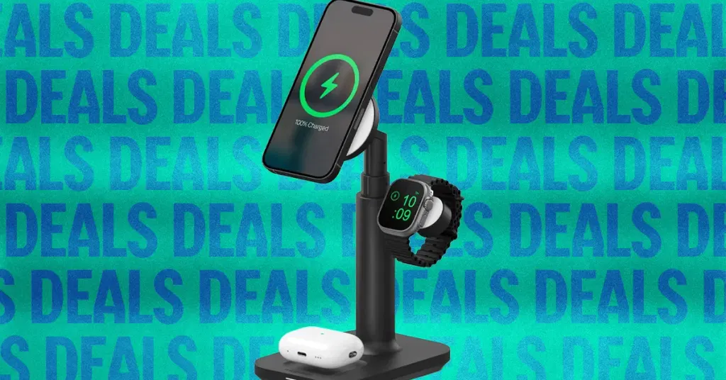 Mophie’s Extendable MagSafe 3-in-1 Charging Stand Is 50 Percent Off