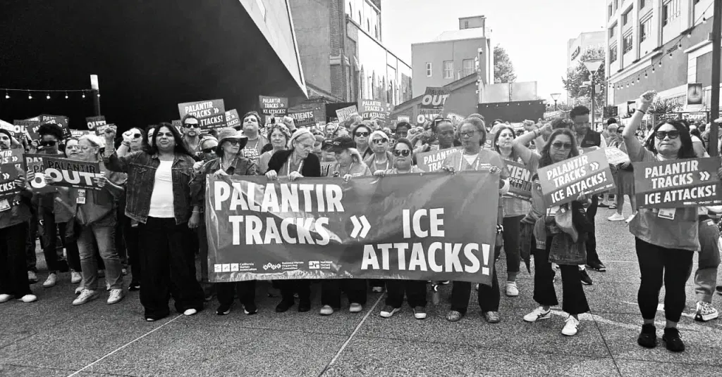 Health Care Workers Are Tired of Cleaning Up Palantir’s Mess