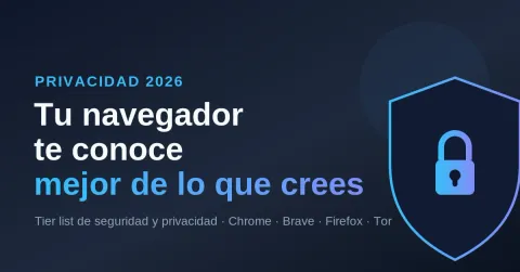 Tu navegador te conoce mejor de lo que crees: privacidad en 2026
