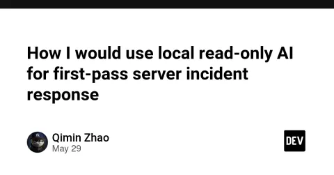 How I would use local read-only AI for first-pass server incident response