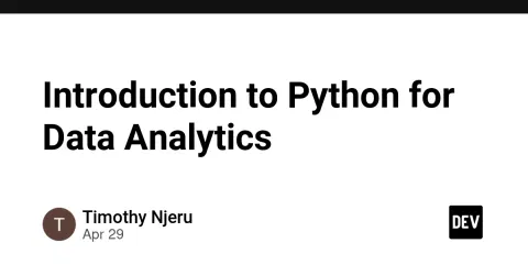 Introduction to Python for Data Analytics