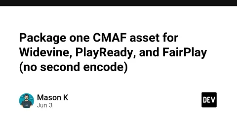 Package one CMAF asset for Widevine, PlayReady, and FairPlay (no second encode)