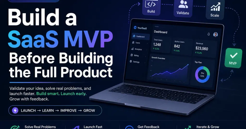 Don’t Build a Full SaaS Product First