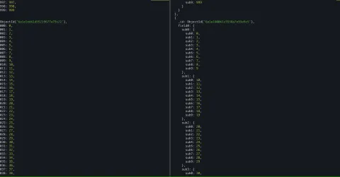 BSON and OSON: documents are designed to be nested, not flat