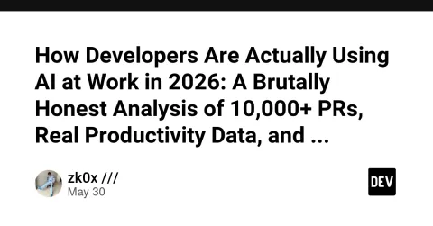 How Developers Are Actually Using AI at Work in 2026: A Brutally Honest Analysis of 10,000+ PRs, Real Productivity Data, and What Nobody's Talking About