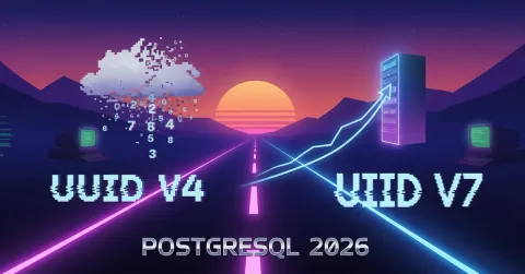 UUID v4 vs UUID v7 — Lequel choisir pour PostgreSQL en 2026 ?