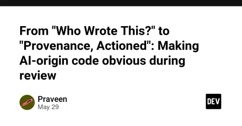 From "Who Wrote This?" to "Provenance, Actioned": Making AI-origin code obvious during review