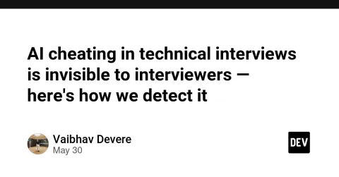 AI cheating in technical interviews is invisible to interviewers — here's how we detect it