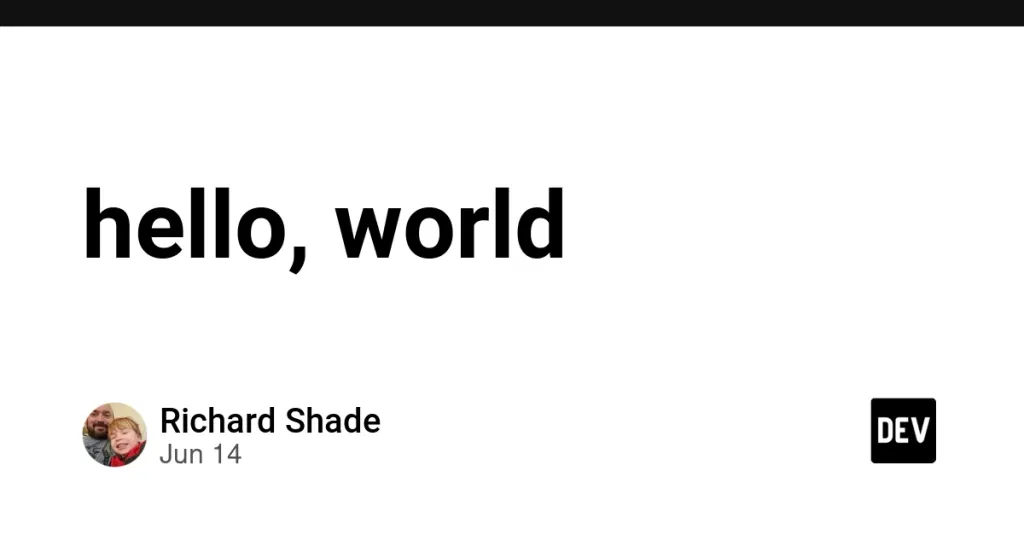 hello, world