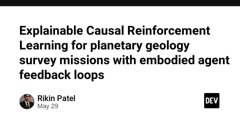 Explainable Causal Reinforcement Learning for planetary geology survey missions with embodied agent feedback loops