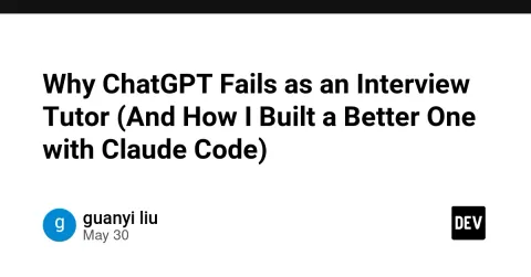 Why ChatGPT Fails as an Interview Tutor (And How I Built a Better One with Claude Code)