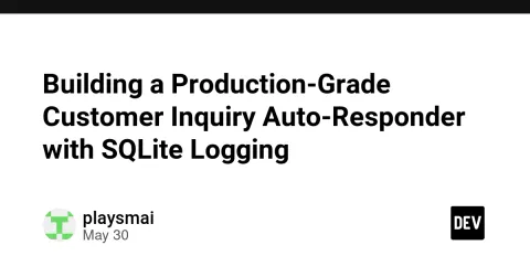 Building a Production-Grade Customer Inquiry Auto-Responder with SQLite Logging