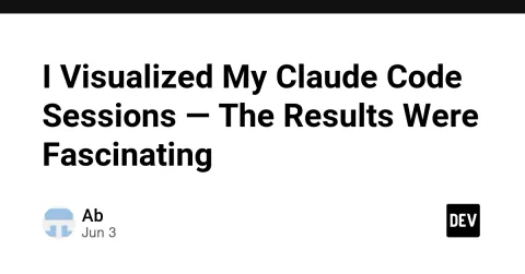 I Visualized My Claude Code Sessions — The Results Were Fascinating