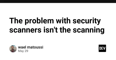 The problem with security scanners isn't the scanning