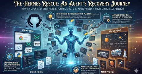 The Hermes Rescue: How an Open Agent Rebuilt My GitHub Projects from Scratch