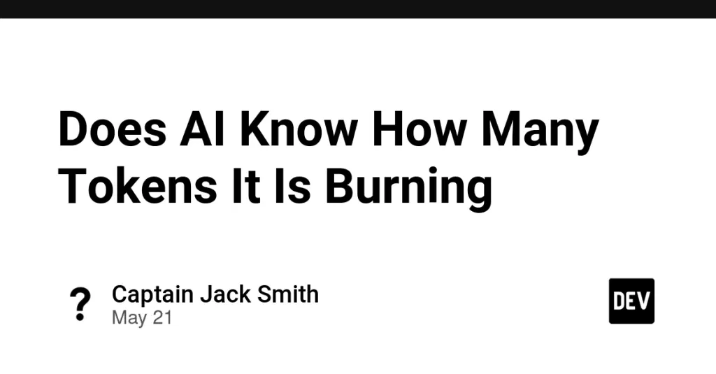 Does AI Know How Many Tokens It Is Burning