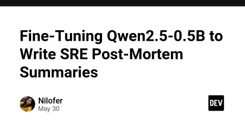 Fine-Tuning Qwen2.5-0.5B to Write SRE Post-Mortem Summaries