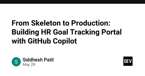 From Skeleton to Production: Building HR Goal Tracking Portal with GitHub Copilot