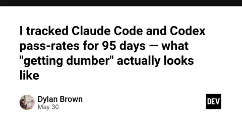 I tracked Claude Code and Codex pass-rates for 95 days — what "getting dumber" actually looks like