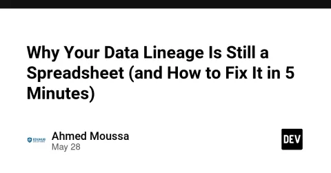 Why Your Data Lineage Is Still a Spreadsheet (and How to Fix It in 5 Minutes)