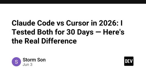 Claude Code vs Cursor in 2026: I Tested Both for 30 Days — Here's the Real Difference