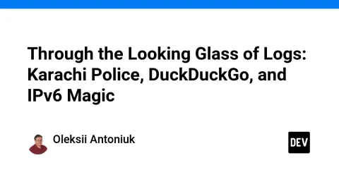 Through the Looking Glass of Logs: Karachi Police, DuckDuckGo, and IPv6 Magic