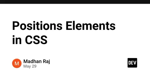 Positions Elements in CSS
