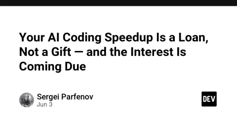 Your AI Coding Speedup Is a Loan, Not a Gift — and the Interest Is Coming Due