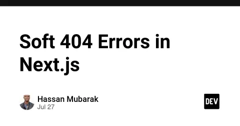 Soft 404 Errors in Next.js