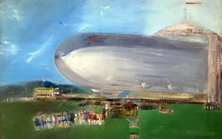 空と高速を賛美したソ連の画家