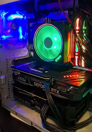 Running a 35B LLM at 128K Context, Full Speed, on €870 of Used Hardware