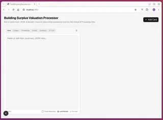 AI Agent Vercel Eve Web Interface = Amazing