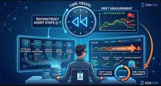How to Audit an AI Agent:Time-Travel Debugging and Drift Measurement