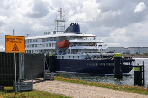 Hantavirus-stricken cruise ship docks in the Netherlands for disinfection