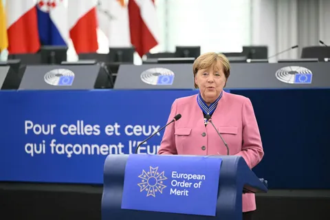 Merkel urges EU to 'keep regulating' social media, AI