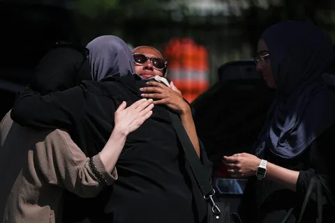 Community grieves 3 men killed while defending San Diego mosque