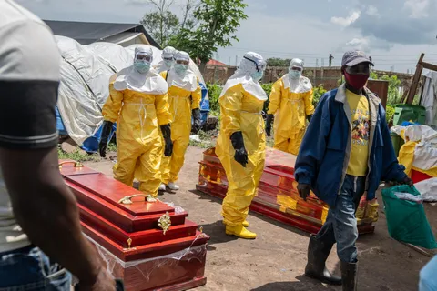 Ebola fears surge on the ground in Congo over rapid spread of a rare type