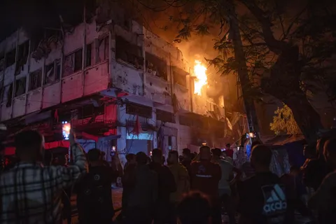 Hamas confirms that Israeli airstrikes killed its new military leader in Gaza City