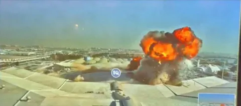 Kuwait says Iranian drones hit airport and killed 1 as ceasefire is tested again