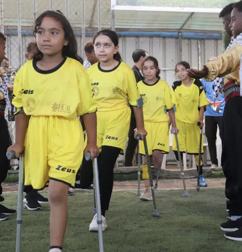 In war-torn Gaza, hopeful Palestinian amputee footballers seek to score goal on global stage