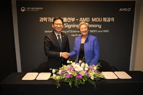 AMD, science ministry team up to set up AI R&D center in Korea