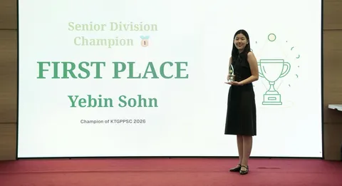 Young speakers tackle environmental issues at Songdo public speaking championship