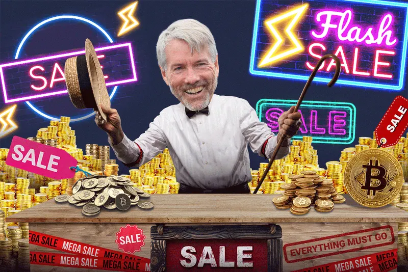 Michael Saylor’s recent Bitcoin sales are a worry for crypto investors