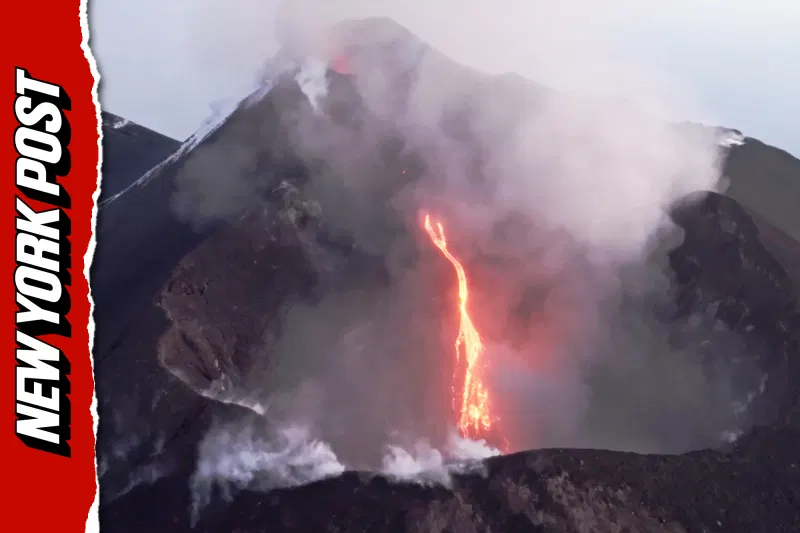 Mount Etna erupts in stunning display as volcanic activity intensifies