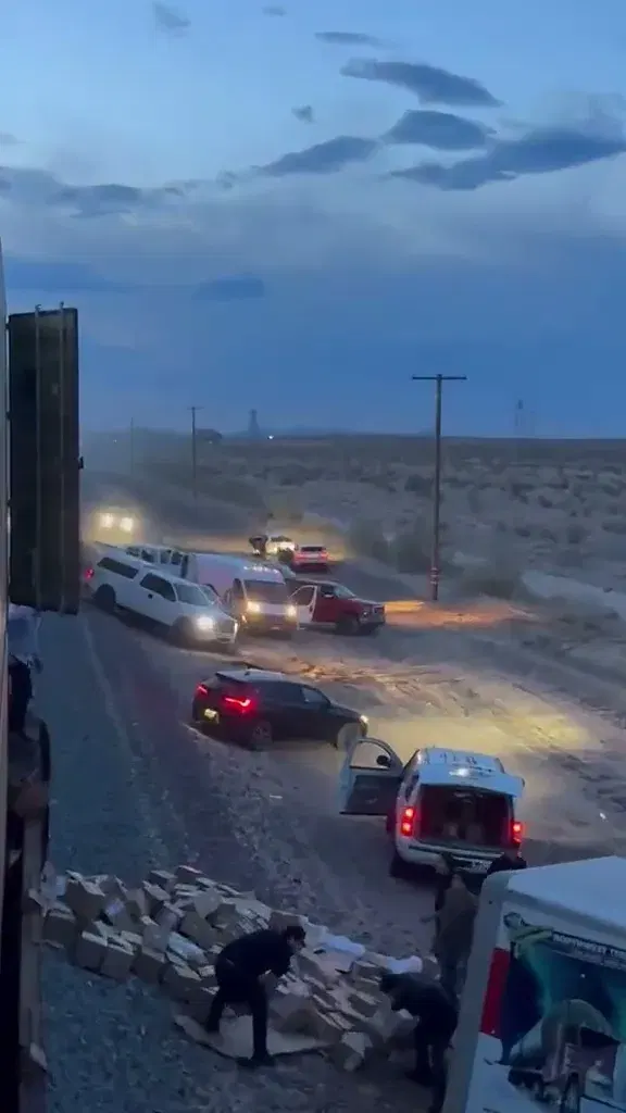 Moment bandits raid California train during Wild West-style heist