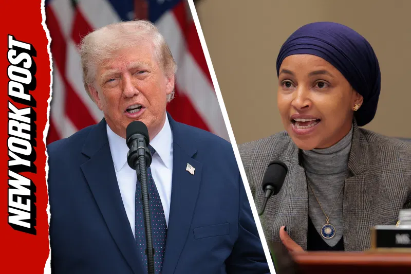 Trump unleashes scathing attack on ‘sick and very dishonest’ Ilhan Omar